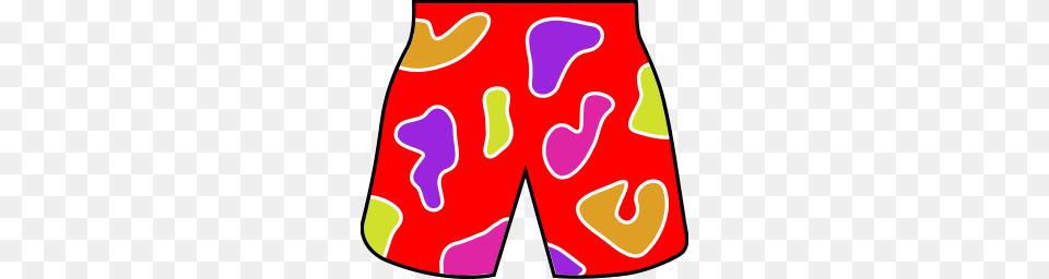 Colorful Beach Shorts Clip Arts For Web, Clothing, Food, Ketchup, Swimming Trunks Png