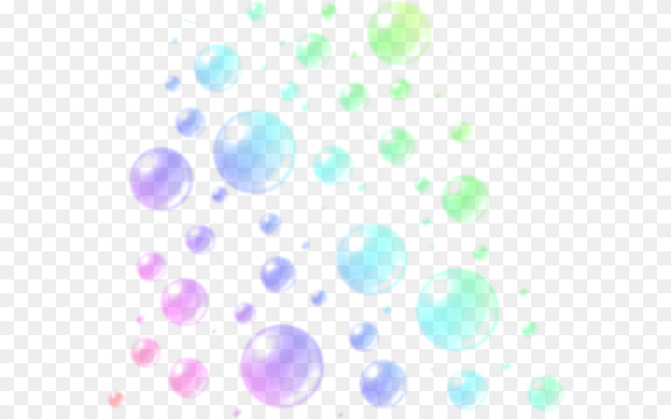 Colorful Bubbles With Background, Pattern, Lighting, Art, Graphics Free Png