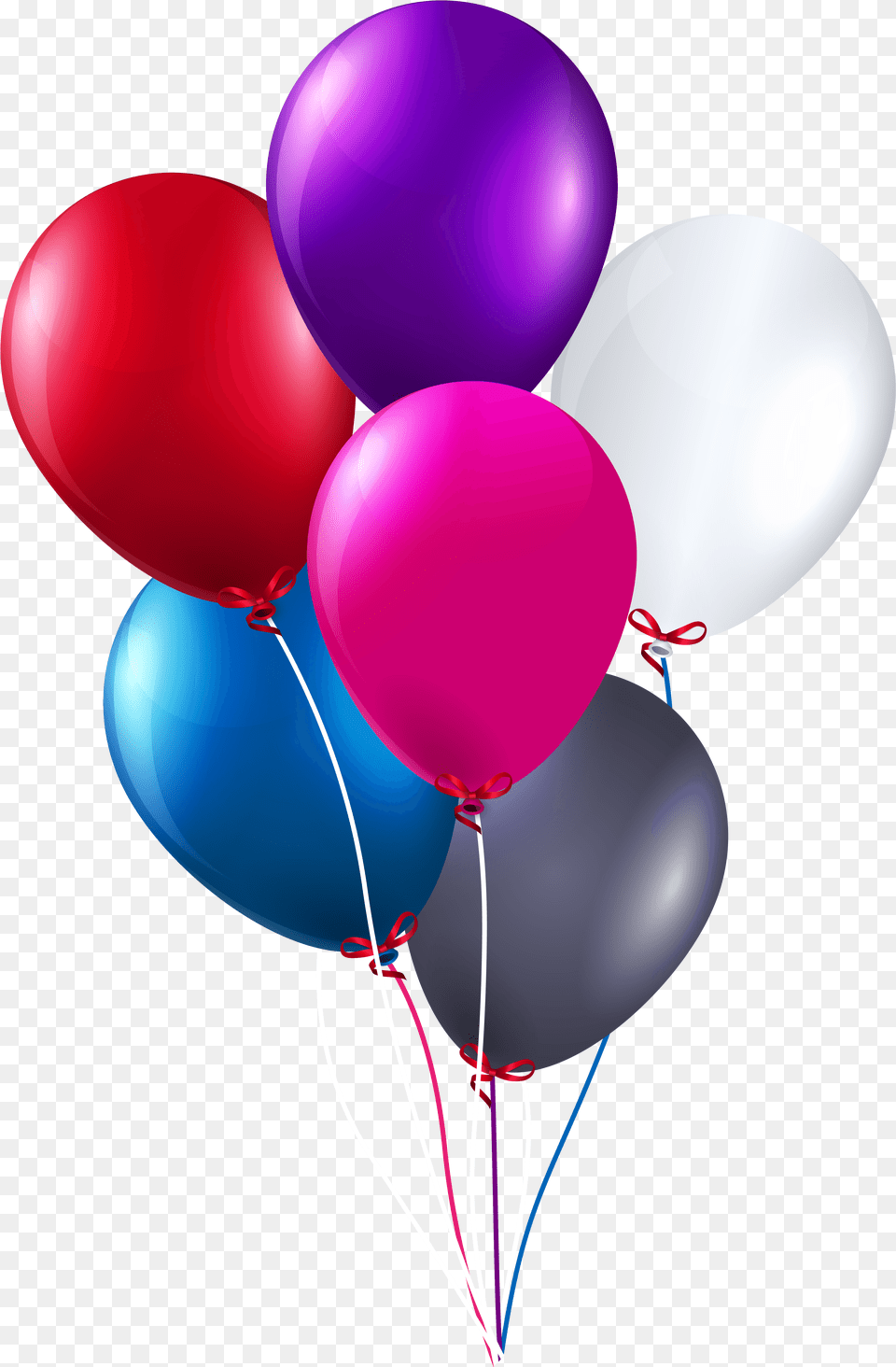 Colorful Bunch Of Balloons Clipart Birthday Balloons Clipart, Balloon Free Transparent Png