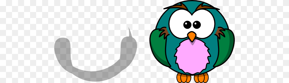 Colorful Cartoon Owl Clip Art, Smoke Pipe, Animal, Beak, Bird Free Transparent Png