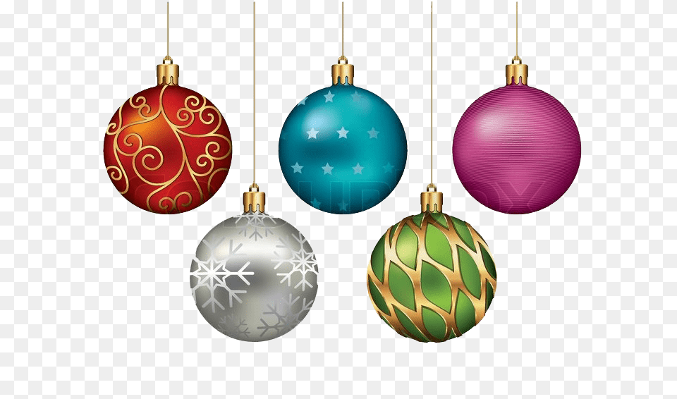 Colorful Christmas Ornaments, Accessories, Earring, Jewelry, Ornament Free Transparent Png