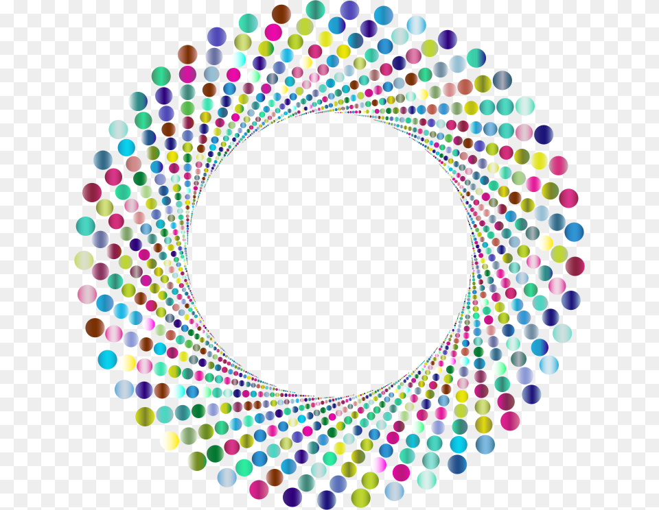 Colorful Circles Shutter Vortex, Accessories, Jewelry, Nature, Necklace Png Image