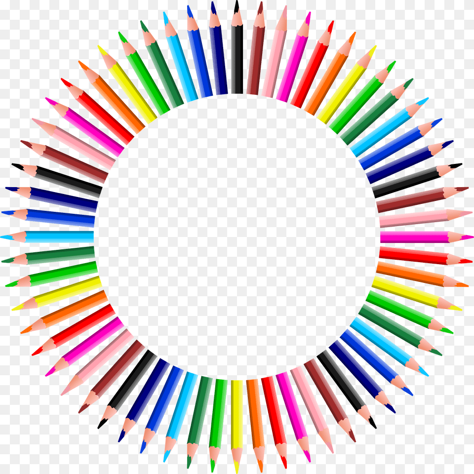 Colorful Clipart, Pencil, Crayon Free Transparent Png