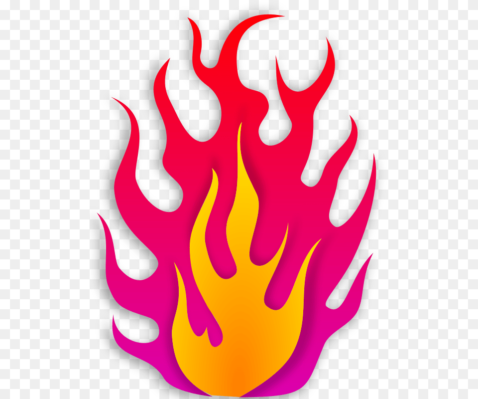Colorful Clipart Fire, Flame Png Image