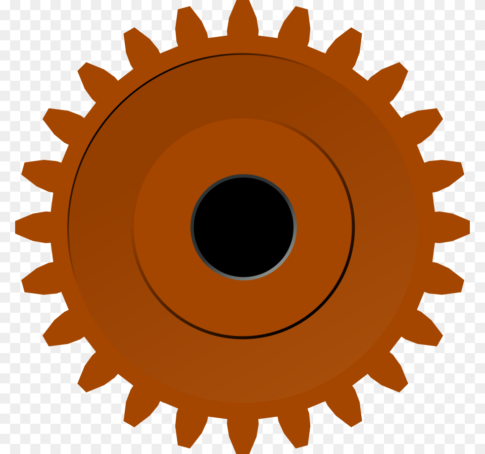 Colorful Clipart Gears, Machine, Gear, Animal, Mammal Png Image