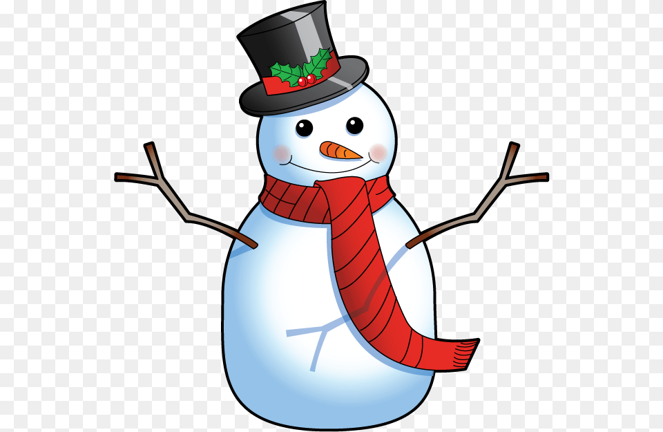 Colorful Clipart Snowman, Nature, Outdoors, Winter, Snow Free Transparent Png
