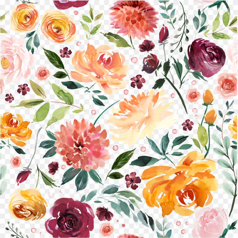 Colorful Color Flowers Transparent Flower Collage Pattern, Art, Floral Design, Graphics, Plant Free Png
