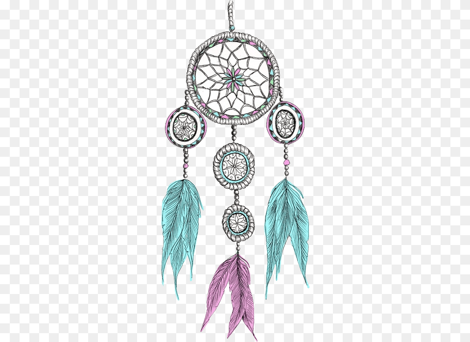 Colorful Colourful And Dream Catcher Image Filtro Dos Sonhos Desenho, Accessories, Art, Earring, Jewelry Png