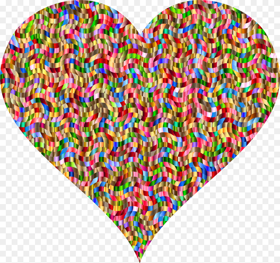 Colorful Confetti Heart 2 Clip Arts Clip Art, Paper, Sprinkles Free Png
