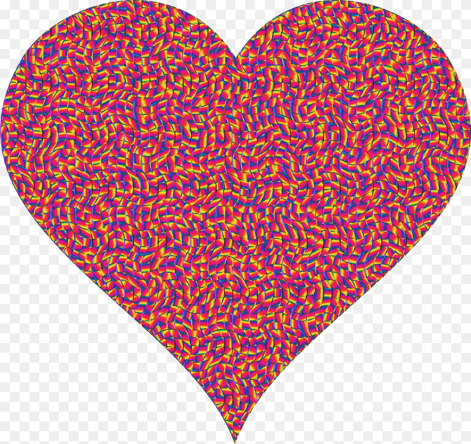 Colorful Confetti Heart 9 Clip Arts Clip Art, Pattern, Balloon Png Image