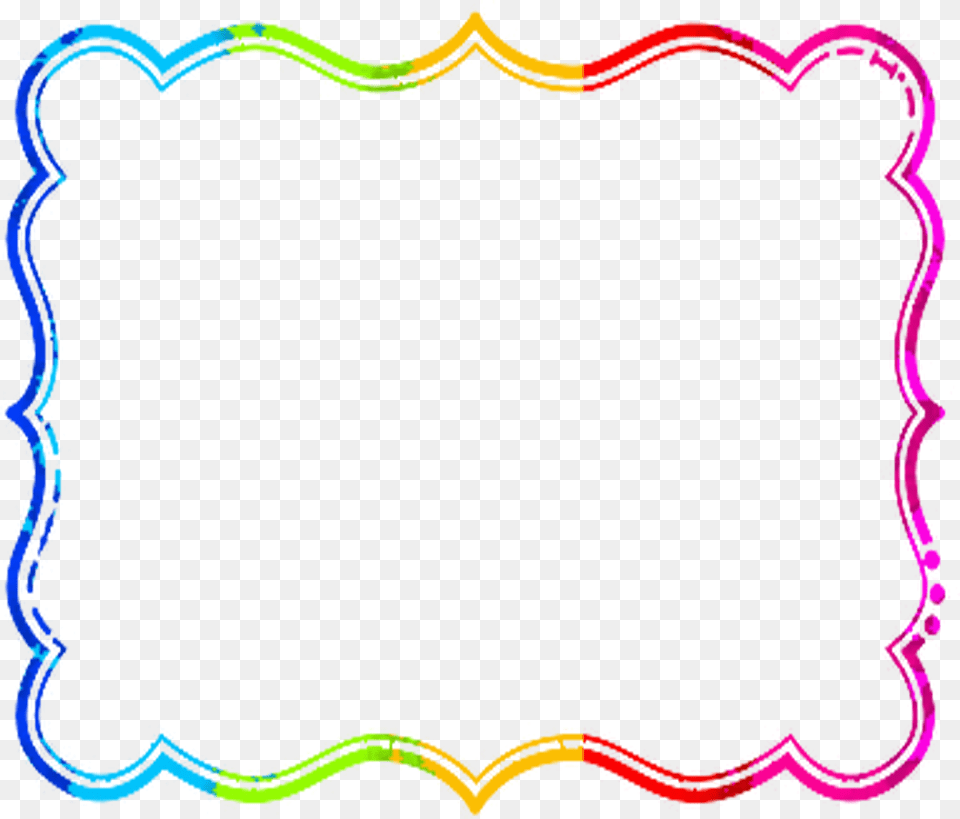 Colorful Cute Border, Pattern Free Transparent Png