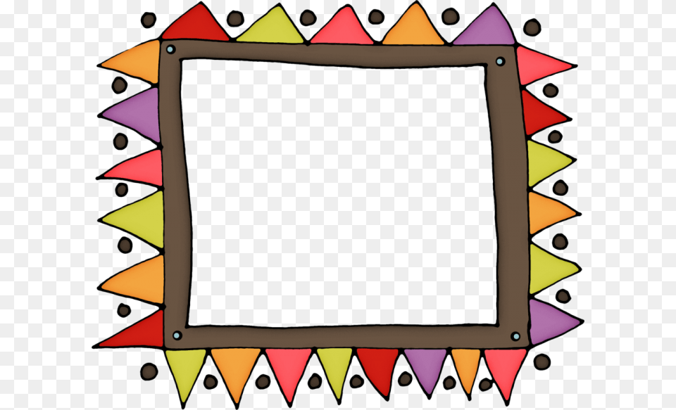 Colorful Doodle Border Free Transparent Png