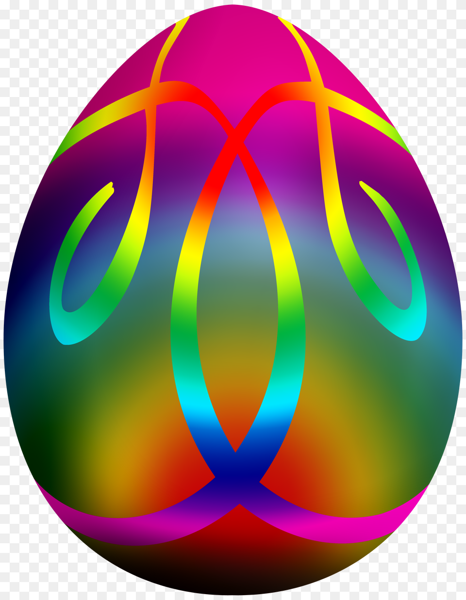 Colorful Easter Egg Clip Art Best Web Clipart Inside Easter, Easter Egg, Food, Disk Png Image