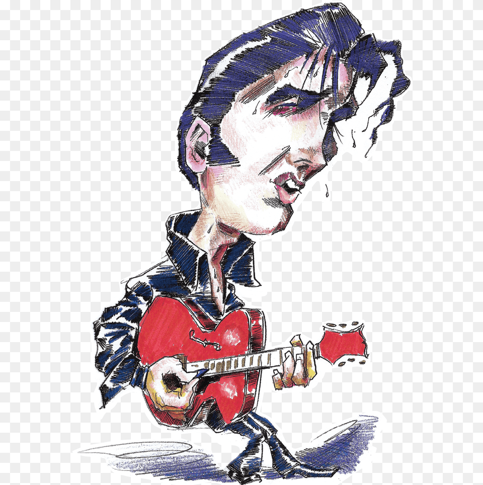 Colorful Elvis 4 Illustration, Adult, Person, Woman, Female Png Image