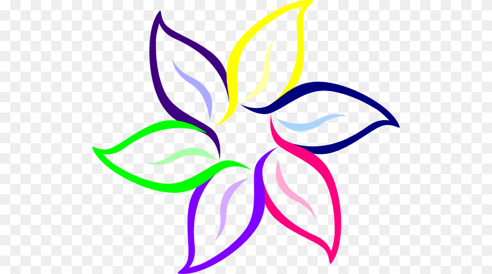 Colorful Flowers Hd, Art, Floral Design, Graphics, Pattern Png Image