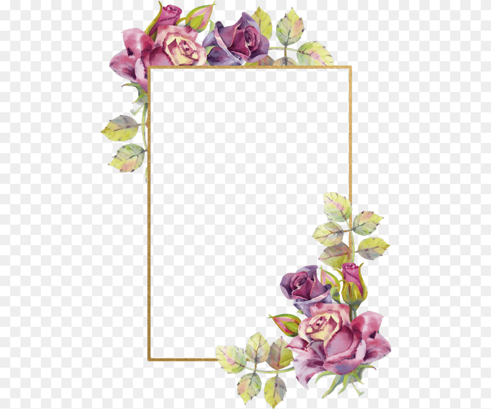 Colorful Flowers Mirror Sticker Flower Design On Mirror, Plant, Rose, Art Png