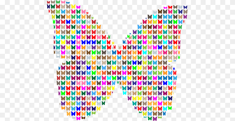 Colorful Fractal Butterfly, Pattern, Accessories, Formal Wear, Tie Free Transparent Png