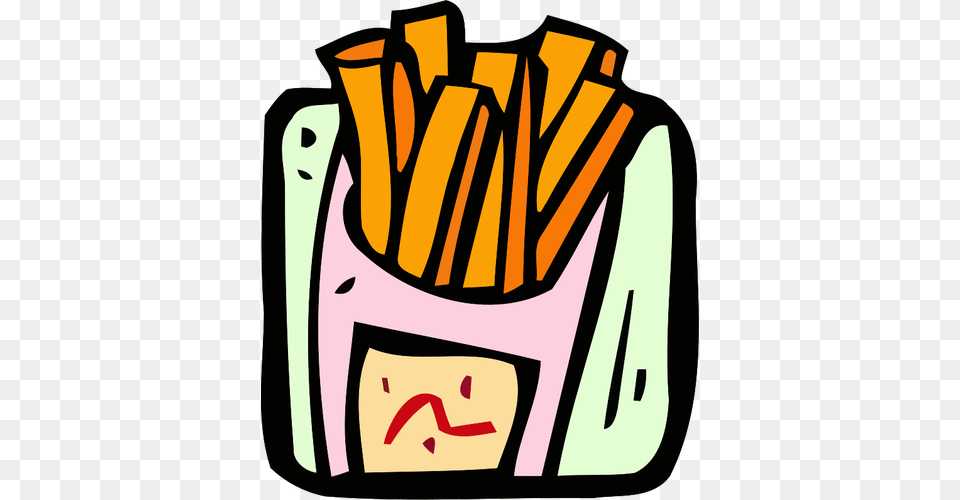 Colorful French Fries, Food, Smoke Pipe Free Png