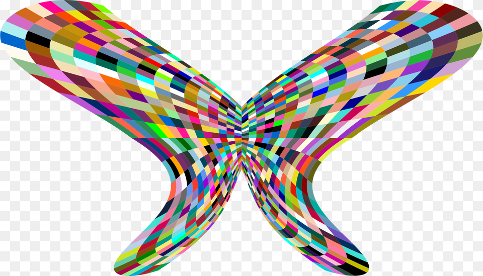 Colorful Geometric Butterfly Clip Arts, Art, Graphics, Collage, Pattern Png Image
