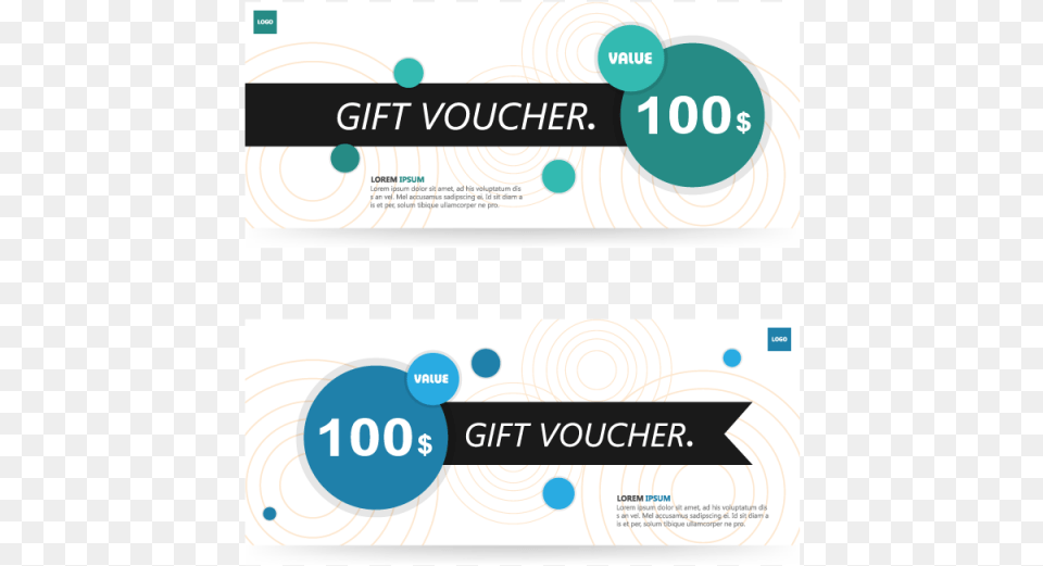 Colorful Gift Voucher Template With Colorful Pattern Design Discount Coupons, Paper, Text Free Png Download