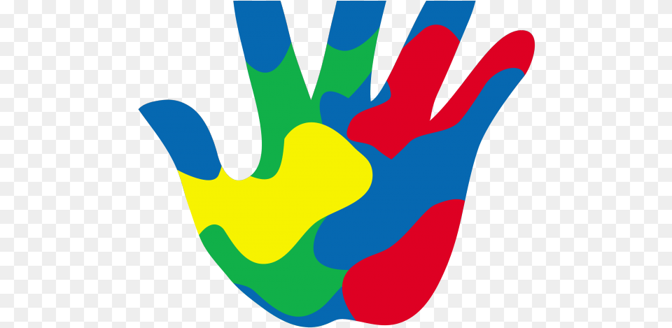 Colorful Hand Clipart, Art, Graphics, Logo, Person Png Image