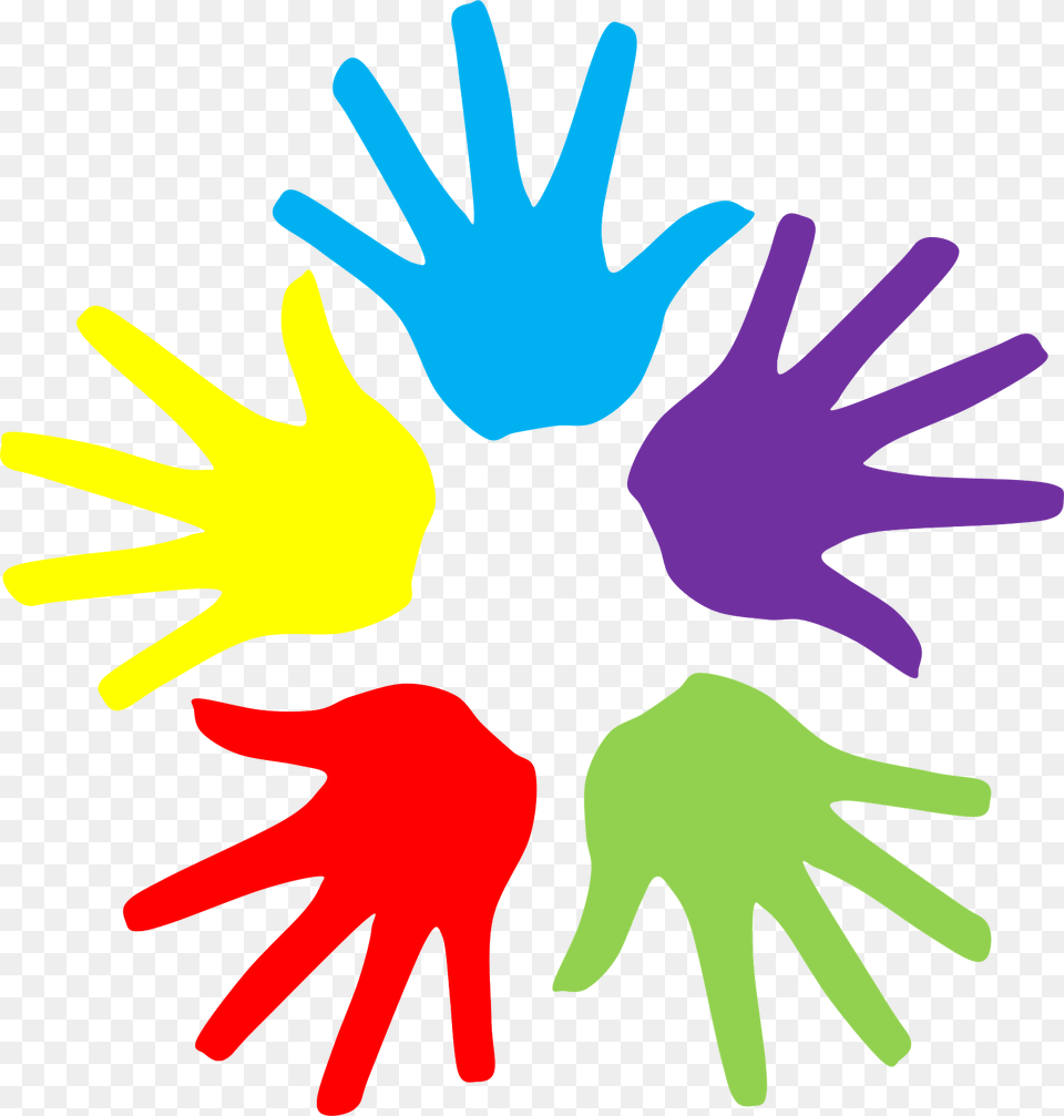 Colorful Hands Clipart Cliparts Clip Art, Body Part, Hand, Person, Finger Free Transparent Png