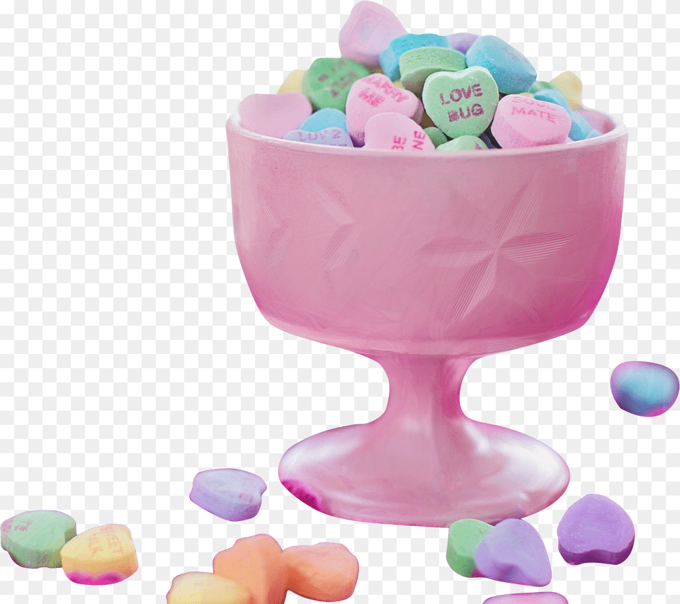 Colorful Heart Candies Candies Free Png
