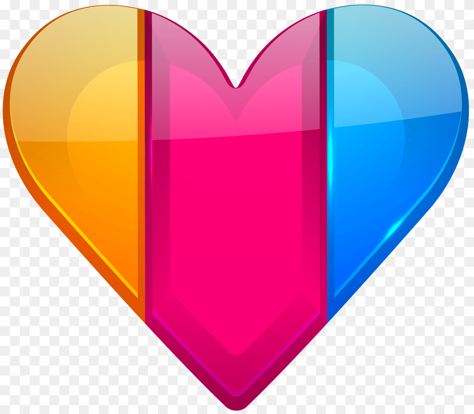 Colorful Heart Clipart, Balloon Free Png Download