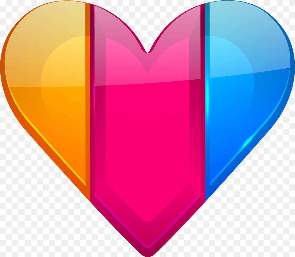 Colorful Heart Clipart Clip Art, Balloon Png Image