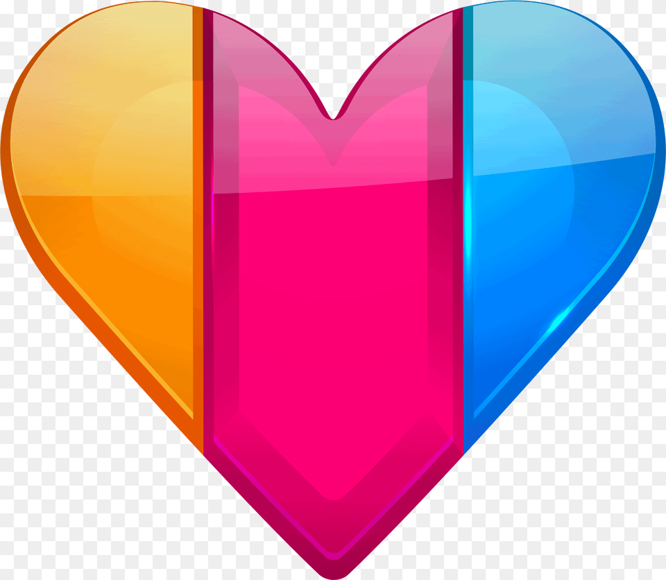 Colorful Heart Clipart Colorful Heart Images, Balloon, Disk Free Png