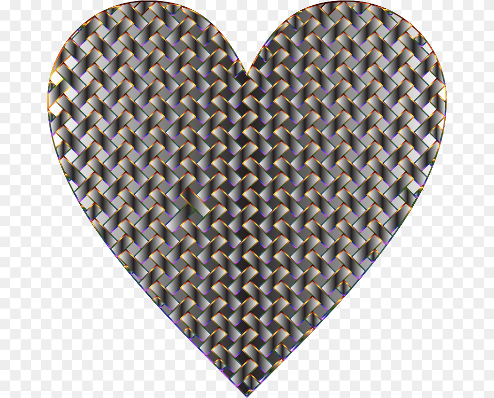Colorful Heart Lattice Weave Gold Hoop Earring On Transparent Background, Accessories, Diamond, Gemstone, Jewelry Png Image
