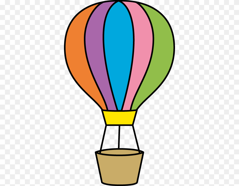 Colorful Hot Air Balloon Education Air Balloon, Aircraft, Hot Air Balloon, Transportation, Vehicle Png Image