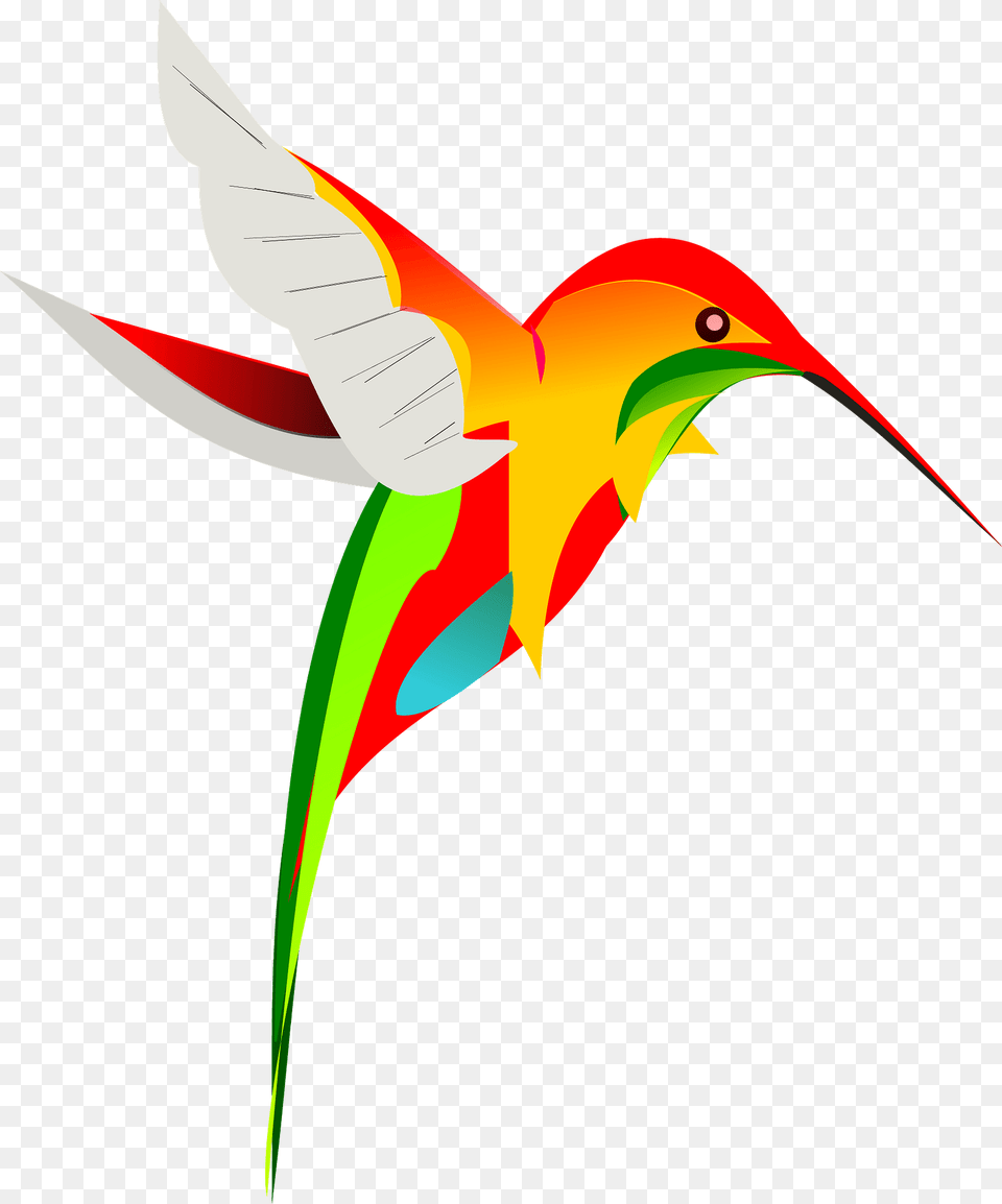 Colorful Hummingbird Clipart, Animal, Bird, Flying, Bee Eater Free Png Download