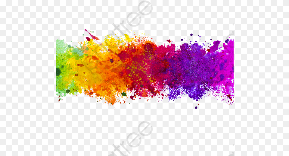 Colorful Ink Splash Colour Splash Background, Art, Graphics, Purple, Dye Free Png Download