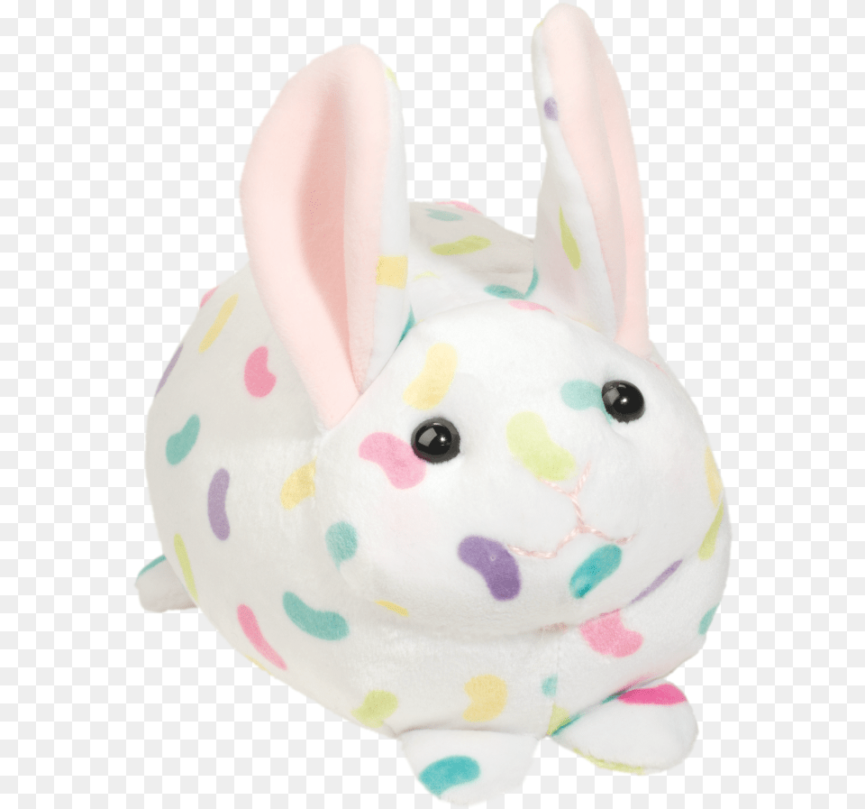 Colorful Jelly Bean Macaroon Squishy Bunny Easter Stuffed Stuffed Toy, Plush, Animal, Mammal, Rabbit Png