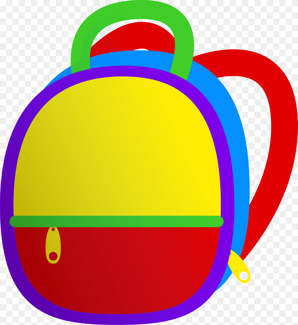 Colorful Kid39s Backpack Clipart, Bag Png