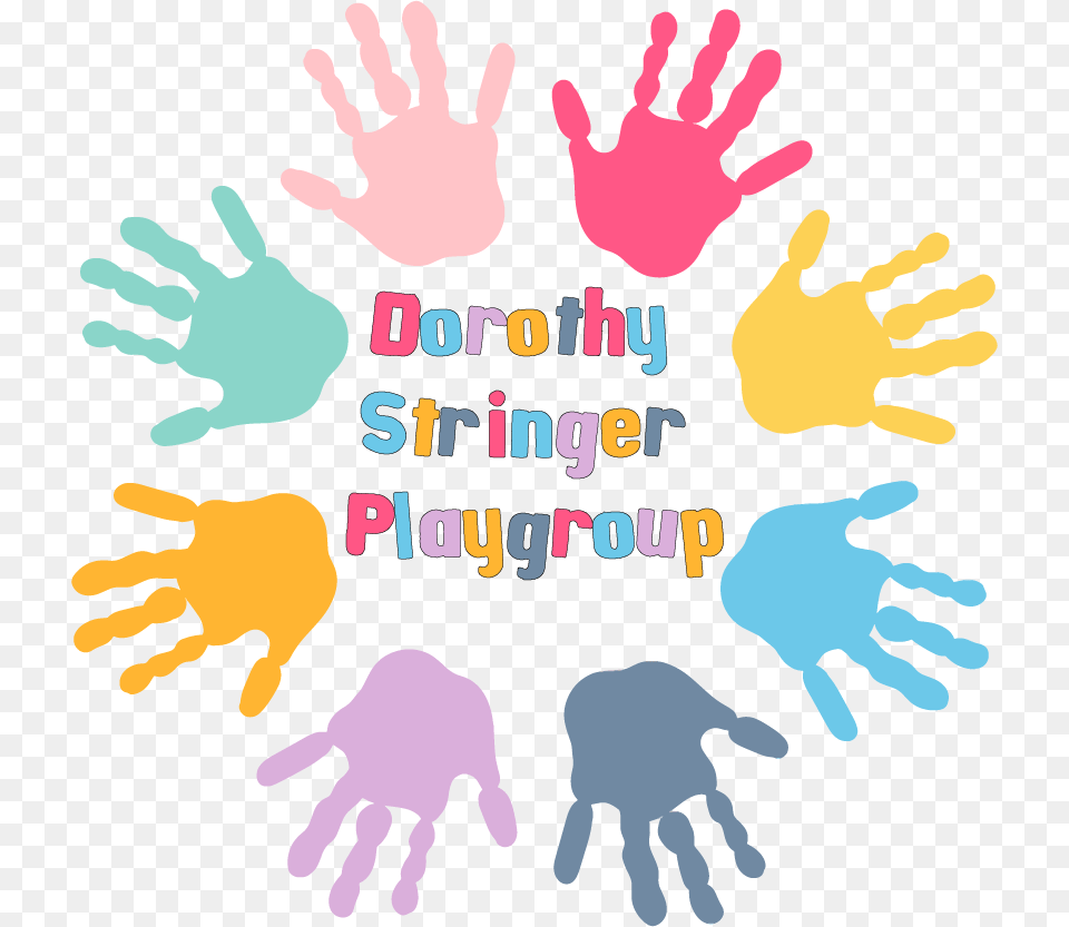Colorful Kids Handprints, Hand, Person, People, Body Part Free Transparent Png