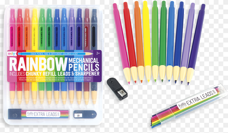 Colorful Lead Mechanical Pencils Png