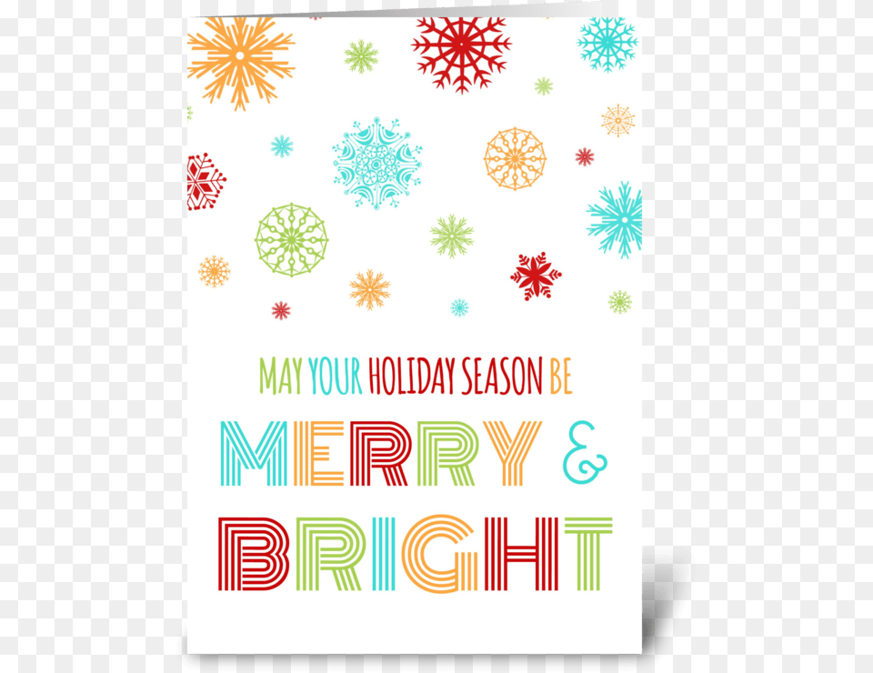 Colorful Merry Amp Bright Christmas Card Greeting Card Hometex, Envelope, Greeting Card, Mail, Outdoors Png