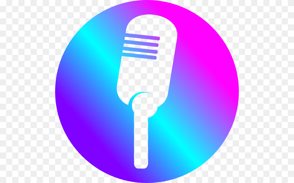 Colorful Microphone Clip Art, Electrical Device, Disk, Toothpaste Free Png Download