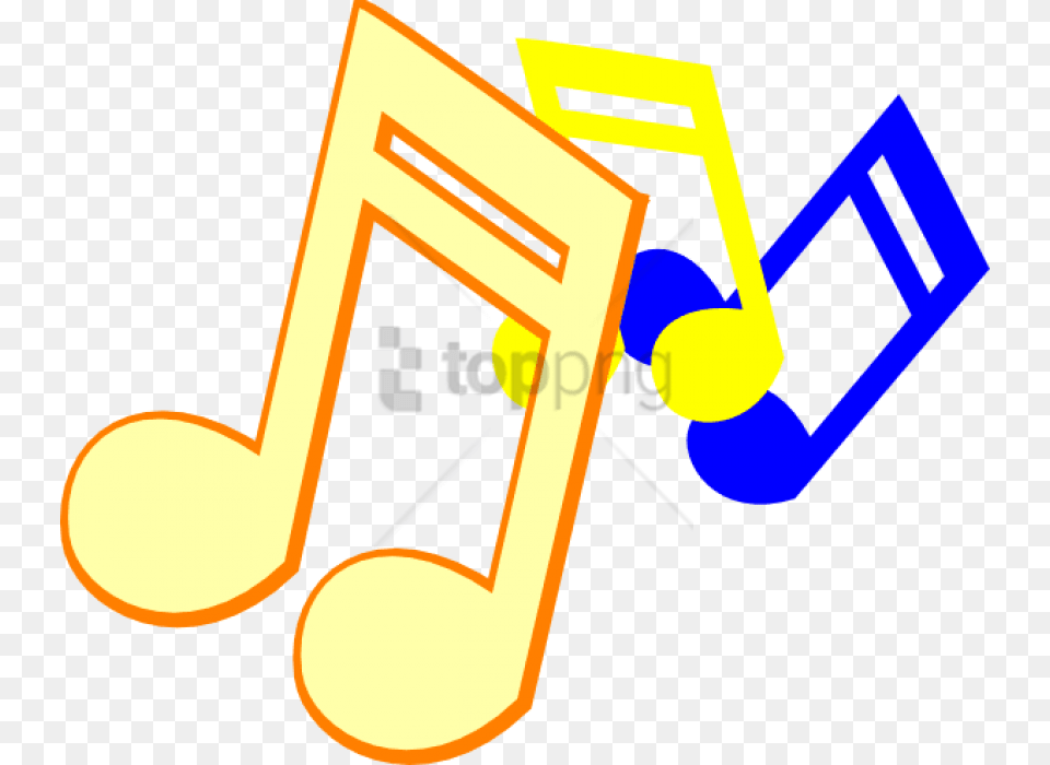 Colorful Music Note Image With Transparent Music Notes Clip Art, Text, File Free Png