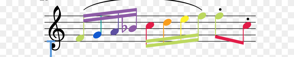 Colorful Music Note Transparent Background Download Treble Clef Png
