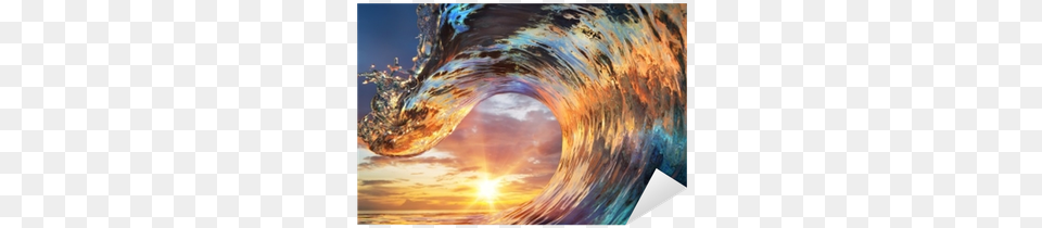 Colorful Ocean Wave Ocean Waves, Pattern, Sea, Water, Outdoors Free Png