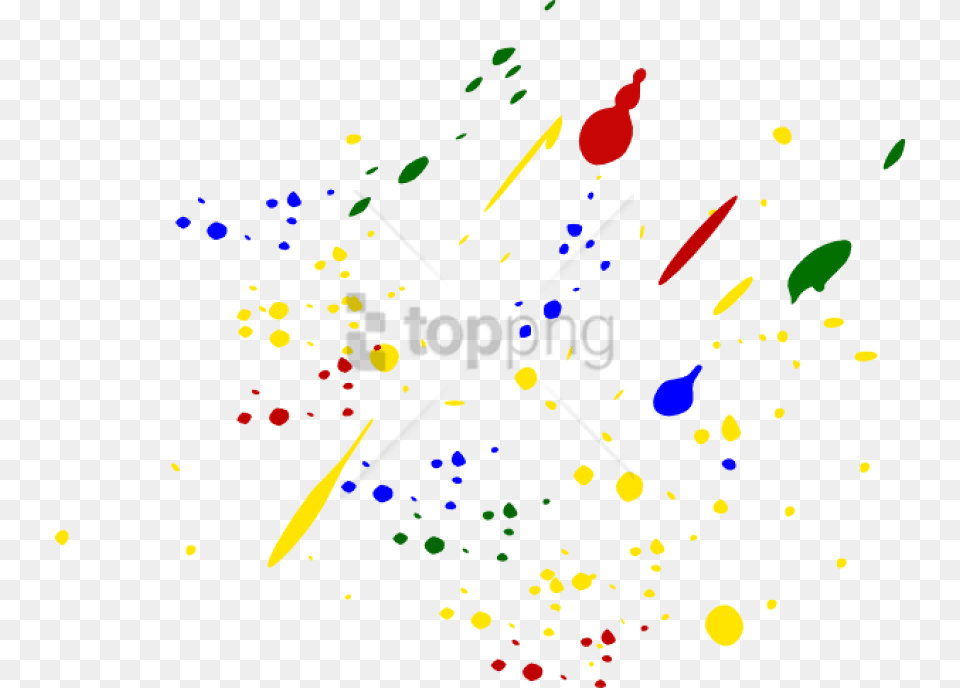 Colorful Paint Splatters Image With Paint Splatter, Paper, Confetti Png