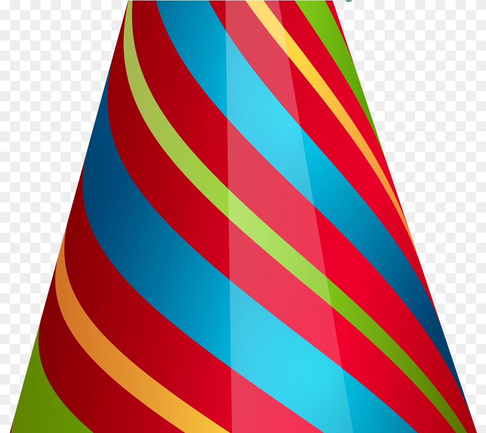 Colorful Party Hat Transparent Clip Art Image Gallery Party Hat No Background, Clothing, Party Hat Free Png