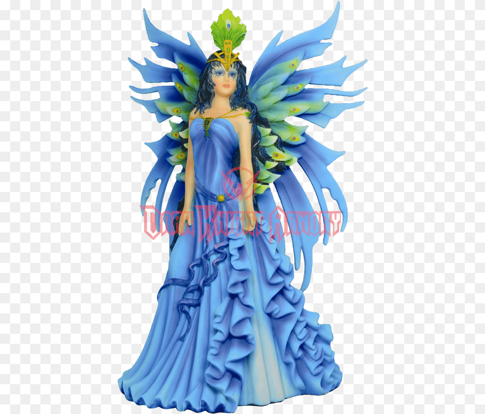 Colorful Peacock Faery Statue Peacock Fairy, Adult, Wedding, Person, Woman Free Transparent Png