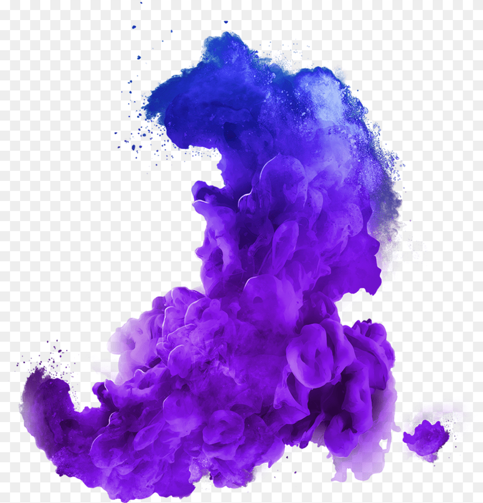 Colorful Purple Smoke Stickers Myedit Transparent Background Purple Smoke, Mineral Free Png Download