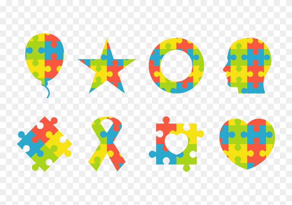Colorful Puzzle Symbol Of Autism, Balloon, Baby, Person, Text Free Png Download