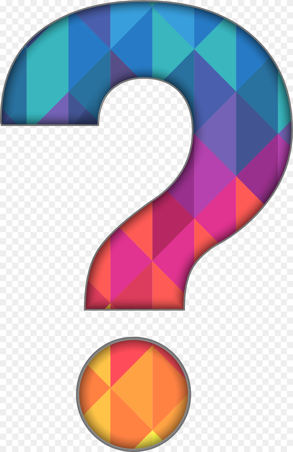 Colorful Question Mark, Number, Symbol, Text Free Transparent Png