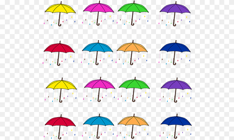Colorful Rain Umbrellas Rain Digital Art Rain Umbrella, Canopy, Architecture, Building, Pattern Png